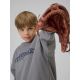4. Lockerer Jungen-Sweatshirt ohne Kapuze 4F 4FJRSS26TSWSM2635-24S