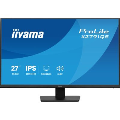 3. iiyama ProLite X2791QS-B1 Computermonitor 68,6 cm (27") 2560 x 1440 px Quad HD LED Schwarz