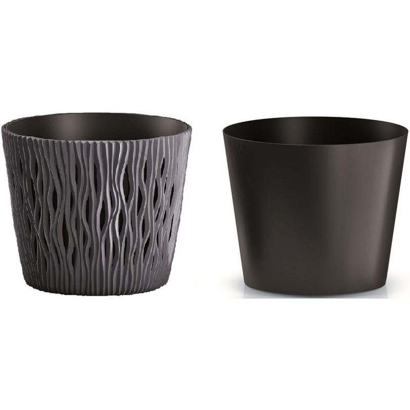 4. SANDY RUNDTOPF DURCHMESSER 19 CM ANTHRAZIT