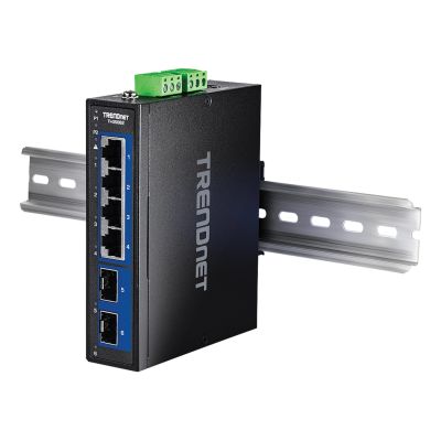 5. Trendnet TI-G5062 Netzwerk-Switch, unmanaged, 2,5-Gbit/s-Ethernet (100/1000/2500), Schwarz