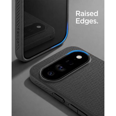8. Spigen Liquid Air Google Pixel 11 Pro Hülle – Mattschwarz
