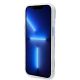 5. Guess Metal Outline MagSafe Hülle für iPhone 14 Plus – blau