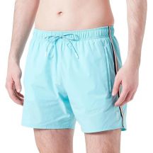 BOSS Iconic Hell-/Pastellblaue Badeshorts (50491594-455)