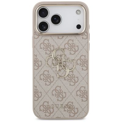 3. Guess 4G Big 4G Classic Logo Hülle für iPhone 17 Pro Max / 18 Pro Max - Roségold