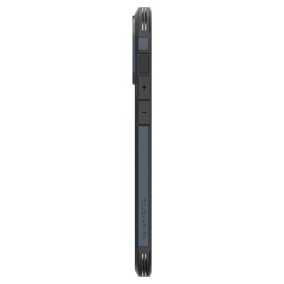 5. Spigen Tough Armor MagSafe Hülle mit Ständer für iPhone 16 Pro Max – Dunkelgrau