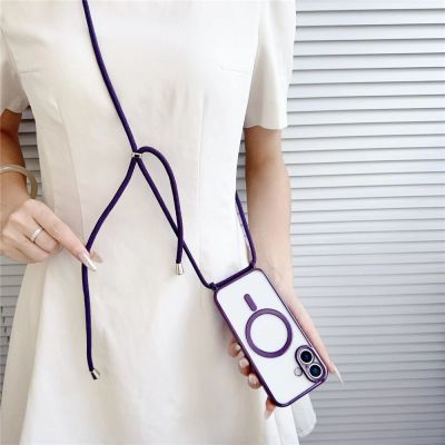 3. iPhone 17 Hülle mit Schultergurt, MagSafe-kompatibel – Schwarz