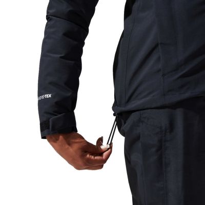 10. Berghaus Hillwalker InterActive Shell Damenjacke mit Membran, Größe M, Schwarz
