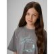 3. Mädchen-Baumwoll-T-Shirt 4F 4FJRSS26TTSHF3983-25S