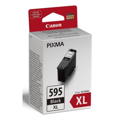 4. Canon PG-595XL Tintenpatrone, 1 Stück, Original, hohe (XL) Reichweite, Schwarz