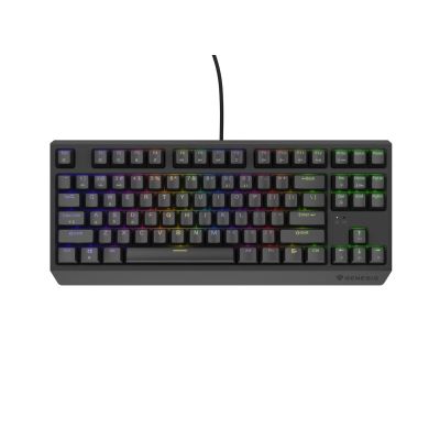 10. GENESIS Thor 230 TKL Gaming-Tastatur USB + RF Wireless + Bluetooth QWERTY Schwarz