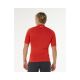 2. Herren Lycra RIP CURL Waves UPF Perf Kurzarmhemd rot