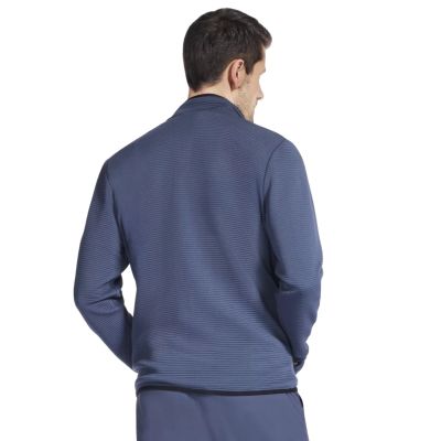 2. Skechers The Hoodless Hoodie Ottoman Jacket JA25-BLRD Blau M
