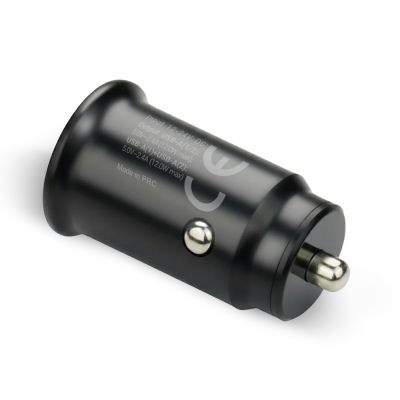 4. EVERACTIVE KFZ-LADEGERÄT 2X USB SCHWARZ + CC-25C KABEL