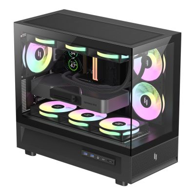 5. GameMax NEX C31 BK Computersicherheit & Halterungen Schwarz