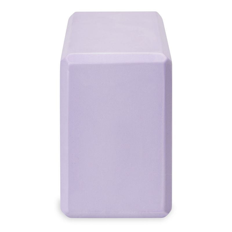 6. GAIAM Lilac Point Foam Yoga Cube 63748