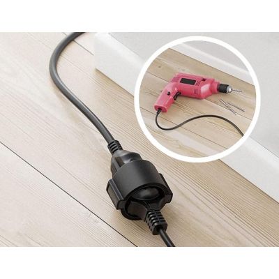 5. Equip 112183 Netzkabel Schwarz 10m CEE7/7 CEE7/3