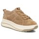 Beige Leder-Plateau-Sneaker Filippo DP7959