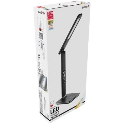 3. Avide ABLDL-OLC-6W-BL LED-Tischleuchte G Schwarz