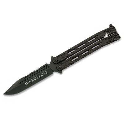 Butterfly-Messer K25 36214 Balisong Schwarz