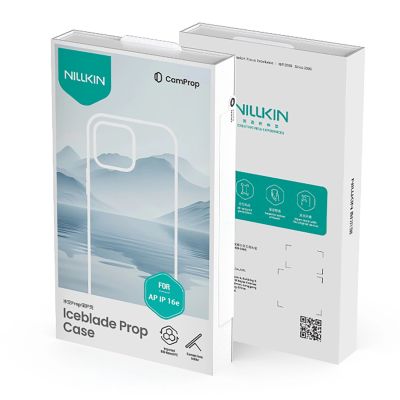 12. Nillkin Iceblade Prop Magnethülle mit Kameraabdeckung und Ständer für iPhone 16e / 17e – Grün