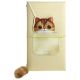 2. Nimmy Big Eyed Pet 2.0 Cat 2-in-1 Notizbuch + Stift-Set, Beige