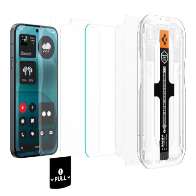2. Spigen Glas.tR EZ Fit Pro 2er-Pack Panzerglas für das Nothing Phone 4A Pro