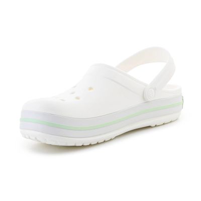 3. CROCS CROCBAND WEISS/SERE GREEN 11016-1YL