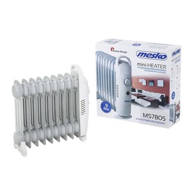 2. Ölradiator MESKO MS 7805 mit 9 Rippen (1000 W; 9; weiß)