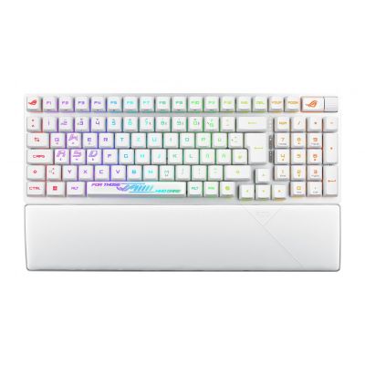 3. Asus ROG Strix Scope II 96 RX Wireless WHT-Tastatur