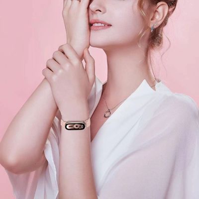 4. Tech-Protect NylonMag-Armband für Xiaomi Smart Band 8 / 9 / NFC - Beige