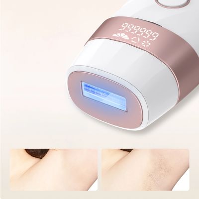 6. MAXGROOM JD-TM003 IPL-Epilierer zur Haarentfernung – weiß und rosa