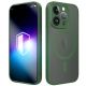 3mk Misty MagCase für iPhone 15 Pro Max – Grün