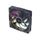 6. Seasonic MagFlow ARGB Computergehäuselüfter 12cm Schwarz 3 Stück.