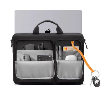 4. Tech-Protect Defender Tasche für 17" Laptop - Schwarz