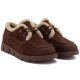 8. Braune Lederschuhe mit Lammfellfutter, Vinceza FIO27-67022