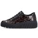 3. Damen-Sneaker aus Lackleder, Krokodilbraun, Rieker N2555-25