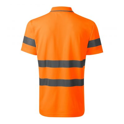 2. Rimeck HV Runway M Poloshirt MLI-2V998 fluoreszierendes Orange