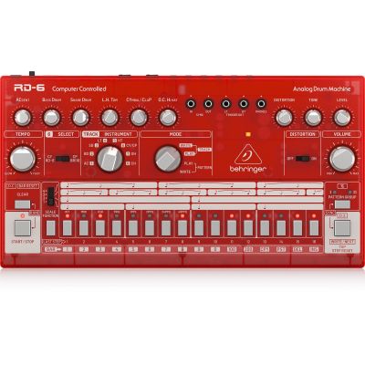 4. Behringer RD-6-SB Rhythmus-/Drumcomputer