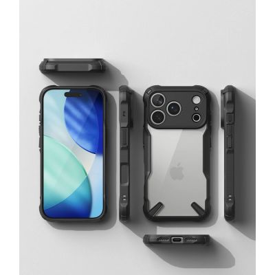 5. Ringke Fusion X Hülle für iPhone 18 Pro Max / 17 Pro Max – Schwarz