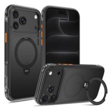 Tech-Protect MagAir Stand MagSafe CC Hülle für iPhone 18 Pro / 17 Pro – Mattschwarz