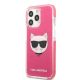 2. Karl Lagerfeld Choupette Head Hülle für iPhone 13 Pro Max – Fuchsia