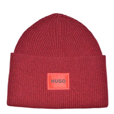 Hugo Boss Wollmütze, rot - 50496011-604