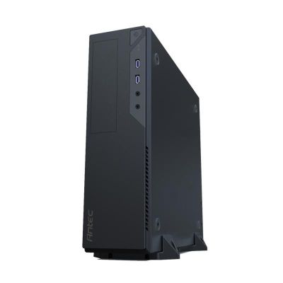 7. Antec Mini-Budget-Gehäuse VSK-2000-U3 M-ATX/M-ITX ohne Netzteil, Schwarz, Retail
