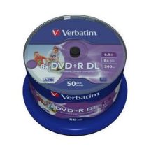 Verbatim 43703 DVD-Disc 8,5 GB DVD-R DL 50 Stück.