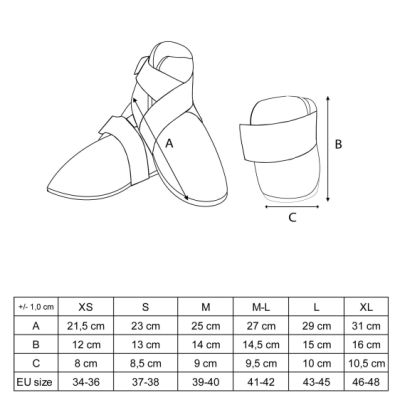 7. TOP TEN OSTT-PU "SUPERLIGHT" URBAN ARTS Fußschützer schwarz und rot (WAKO APPROVED neu)