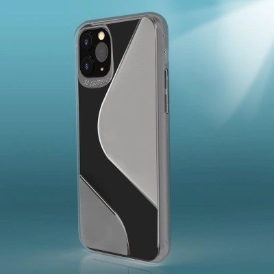 10. S-Case Flexibel Handyhülle TPU Schutzhülle für Huawei P40 Lite E schwarz