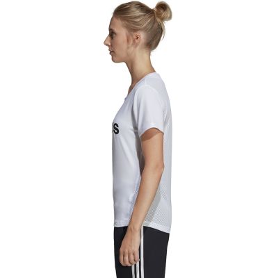 17. adidas W D2M Logo Tee W DU2080