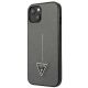 2. Guess GUHCP14SPSATLG iPhone 14 6.1 "Silber / Silber Hardcase SaffianoTriangle Logo