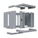 3. EFB Elektronik WGX-1206GR.G1 12HE Rack-Wandschrank Grau