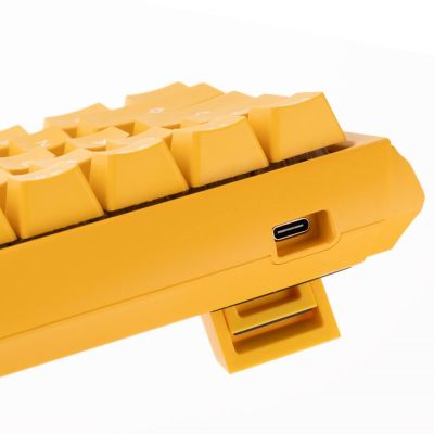 19. Ducky One 3 MINI Gelbe GATA-1746 RGB LED Gaming-Tastatur - MX-Clear (US)
